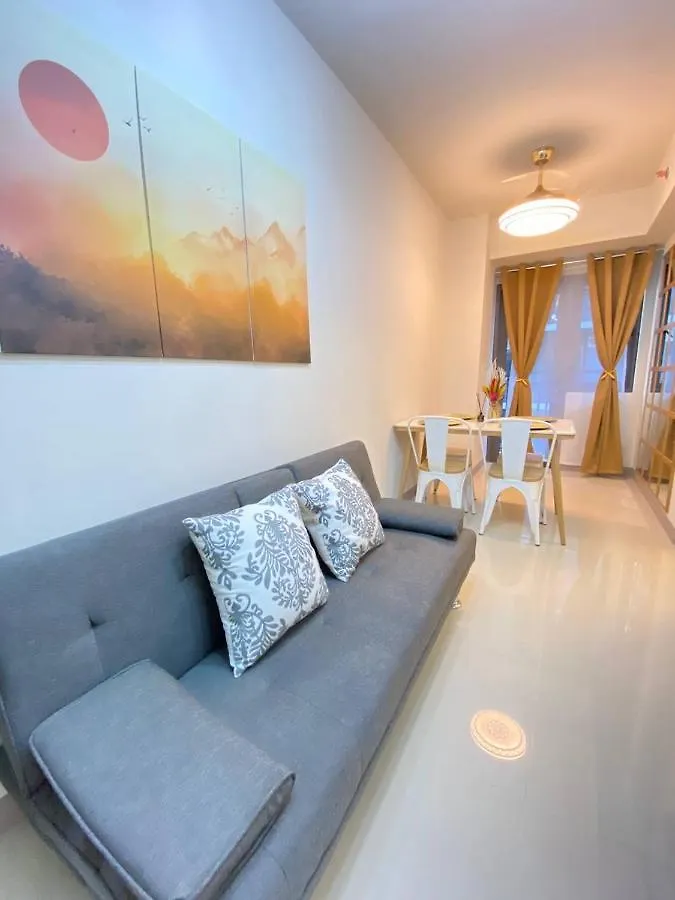 Condo 1Br With Balcony In Sm Moa Near Airport Apartmanhotel Manila