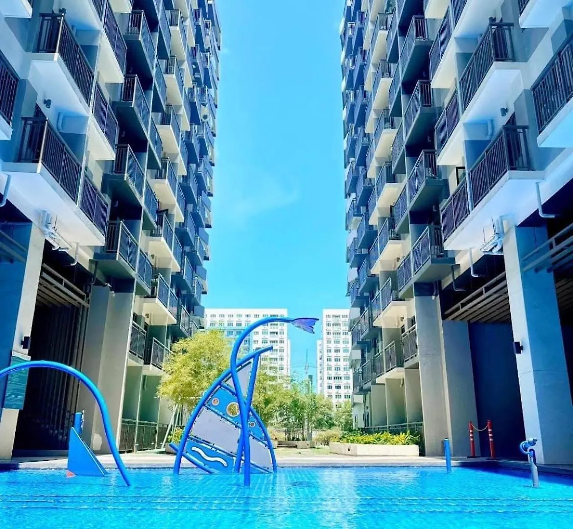 Apartmanhotel Condo 1Br With Balcony In Sm Moa Near Airport Fülöp-szigetek